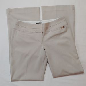 Express Editor Mid-Rise Wide Waistband Flare Pants